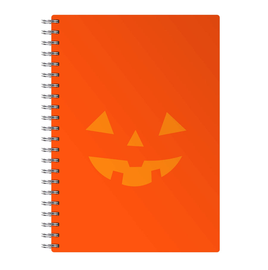 Pumpkin Face - Halloween Notebook
