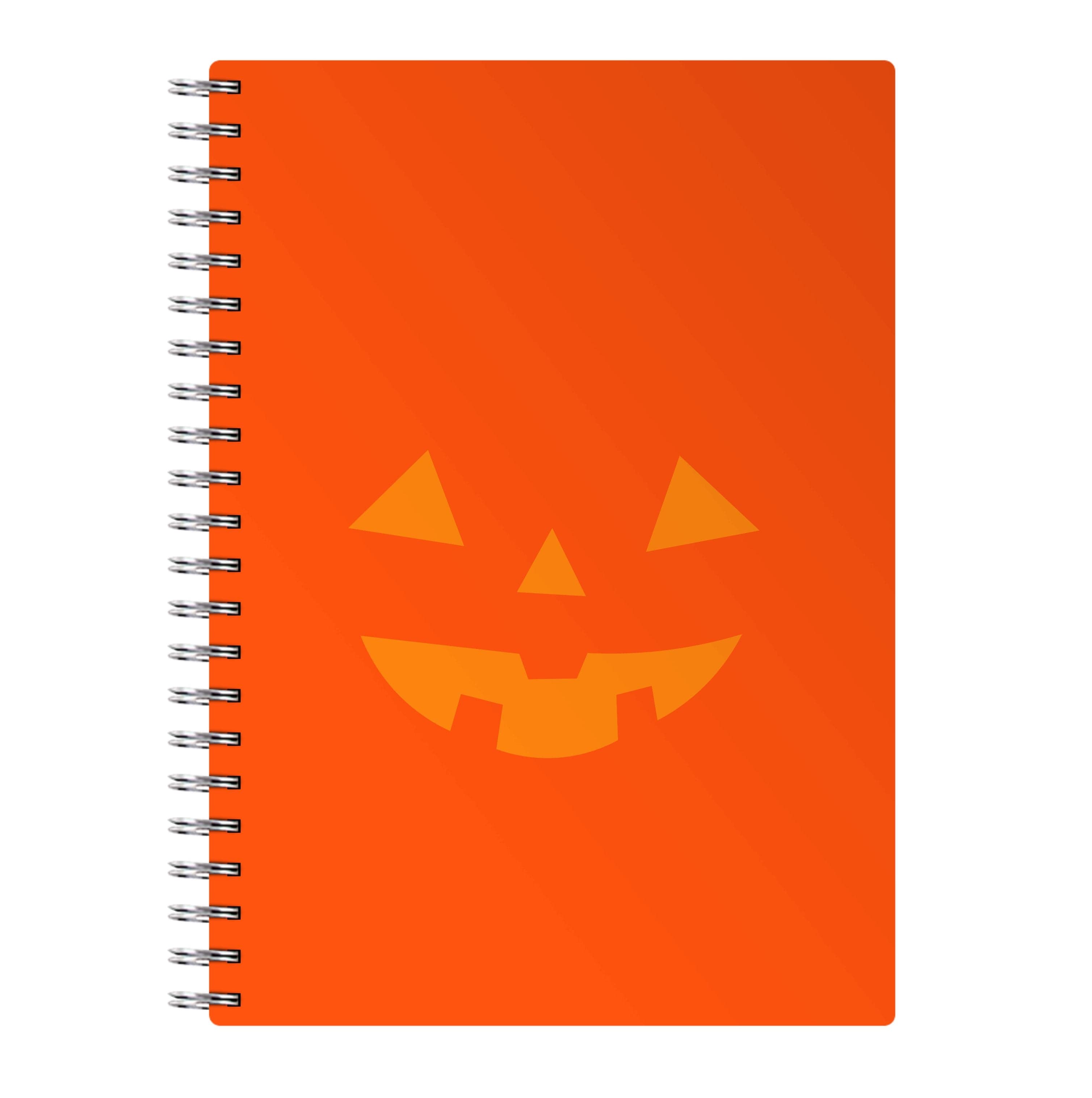 Pumpkin Face - Halloween Notebook