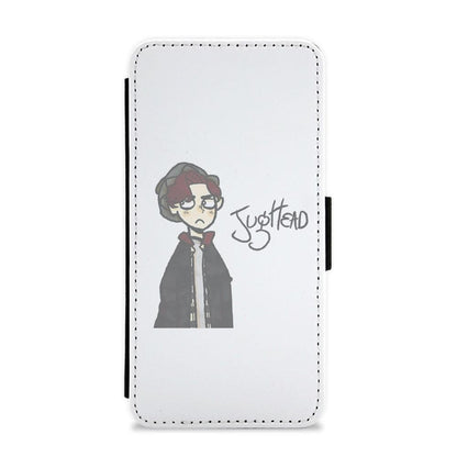 Jughead Cartoon - Riverdale Flip / Wallet Phone Case - Fun Cases