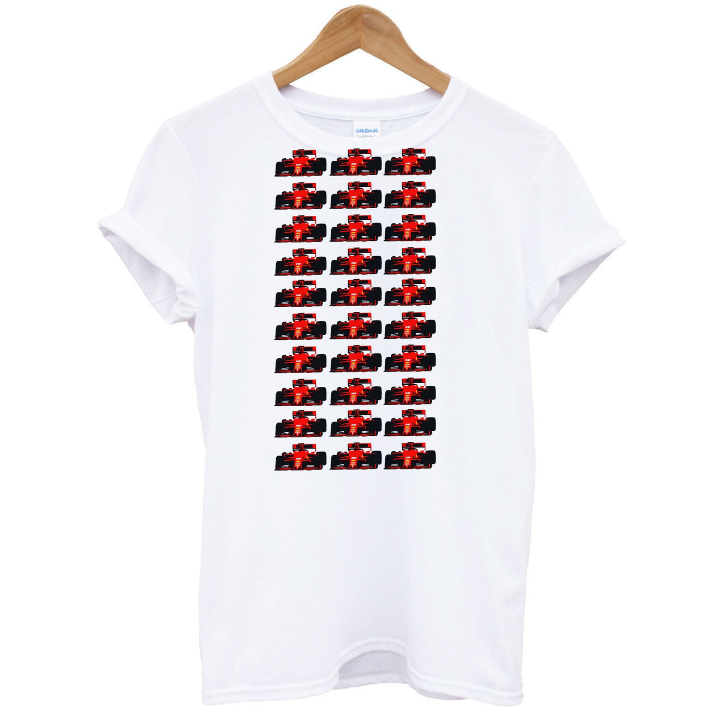 F1 Car Collage T-Shirt