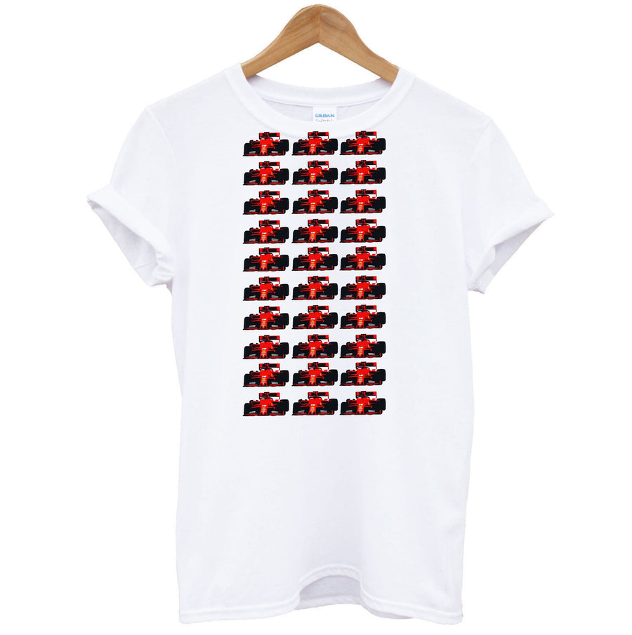 F1 Car Collage T-Shirt