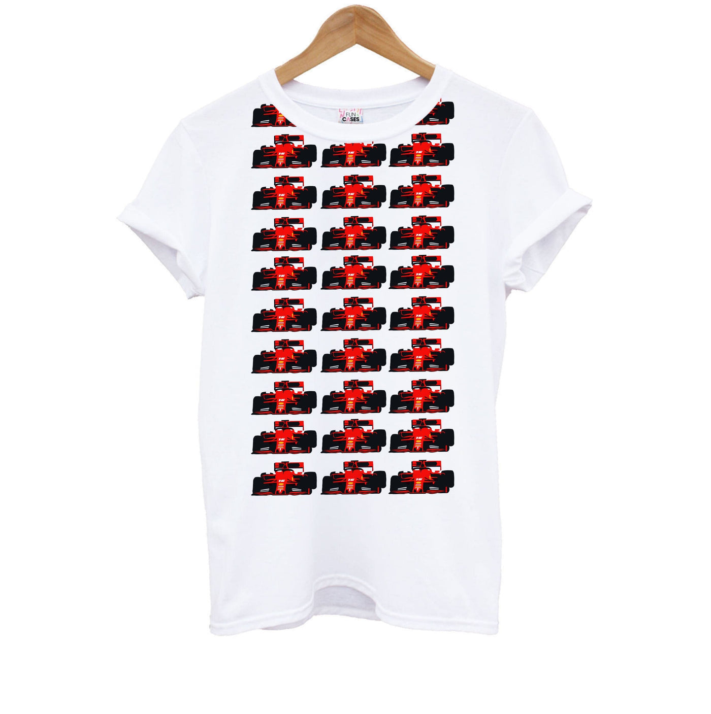 F1 Car Collage Kids T-Shirt