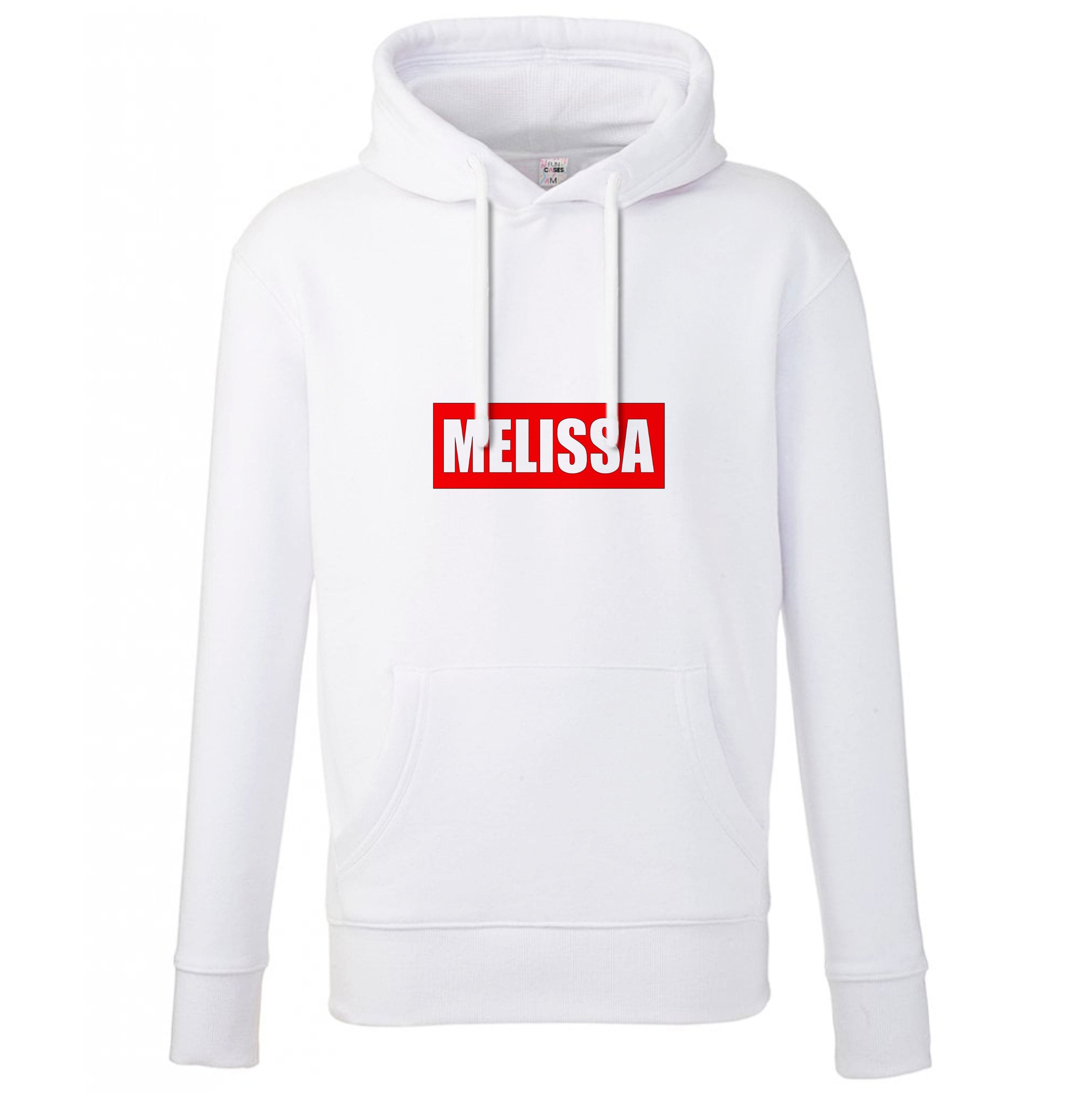 Red And Blue - Personalised Superhero Comic Hoodie