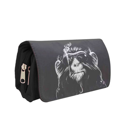 Smoking Monkey Pencil Case