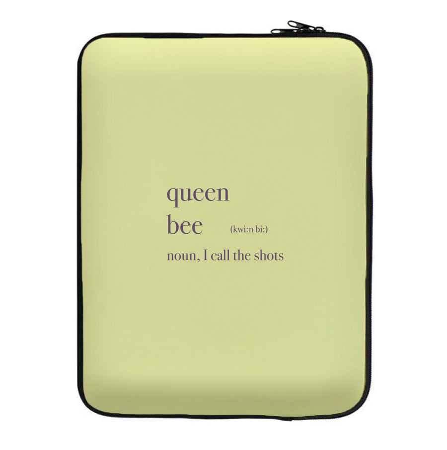 Queen Bee Definition - Beyonce Laptop Sleeve