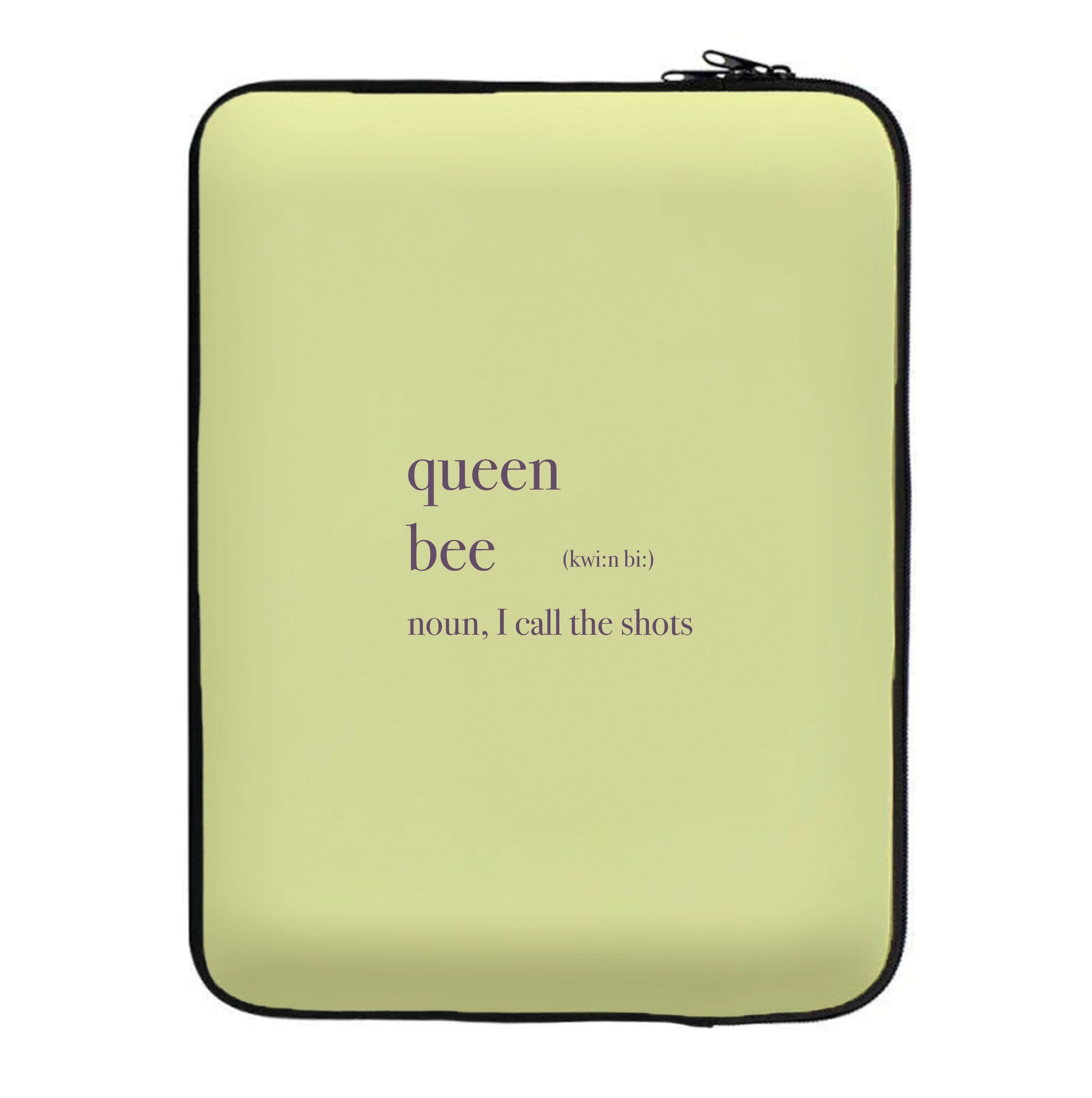 Queen Bee Definition - Queen B Laptop Sleeve