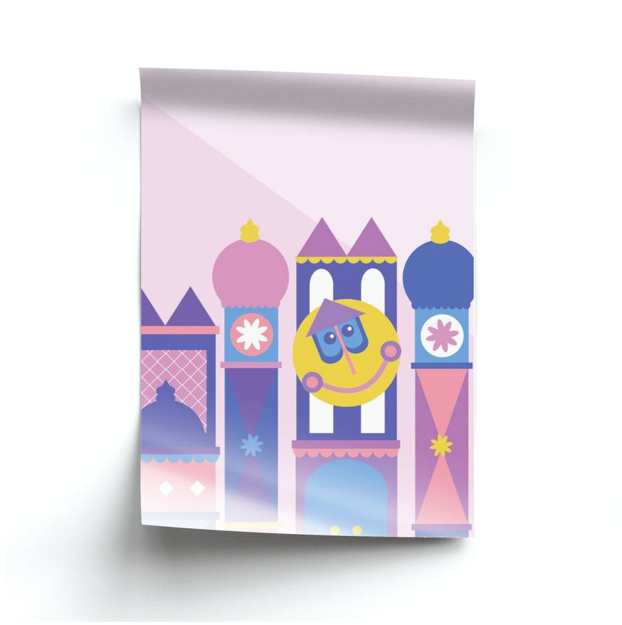 It's A Small World - Disney Poster