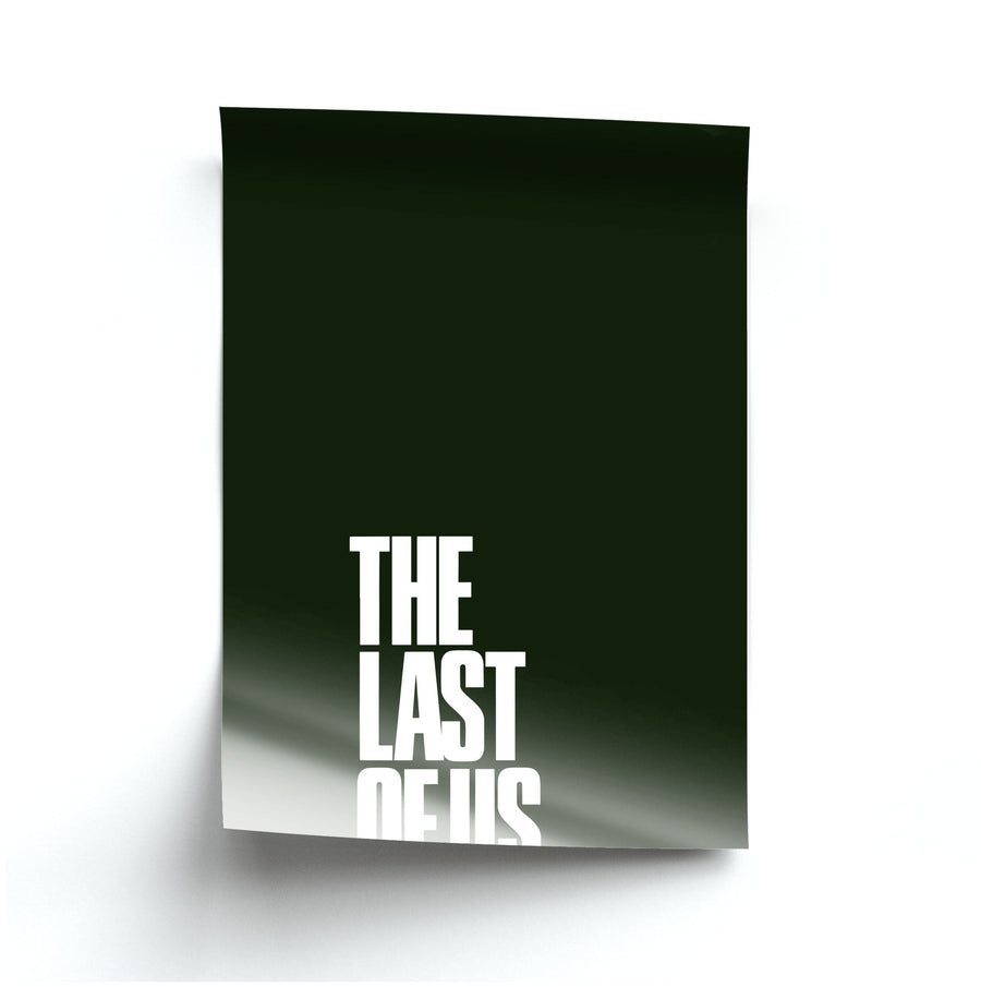 Title - Last Of Us Poster