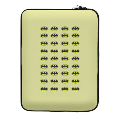 Bat Superhero Pattern Laptop Sleeve