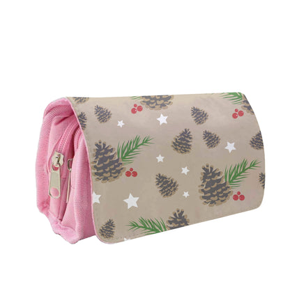 Acorn - Christmas Patterns Pencil Case