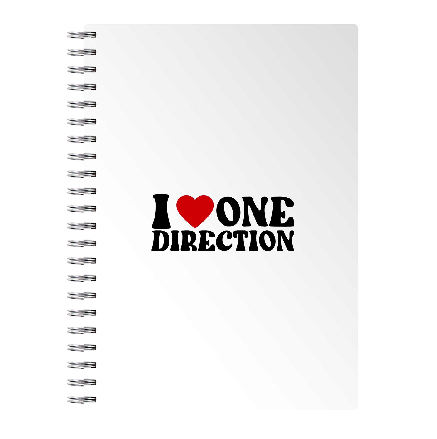 I Love One Direction Notebook