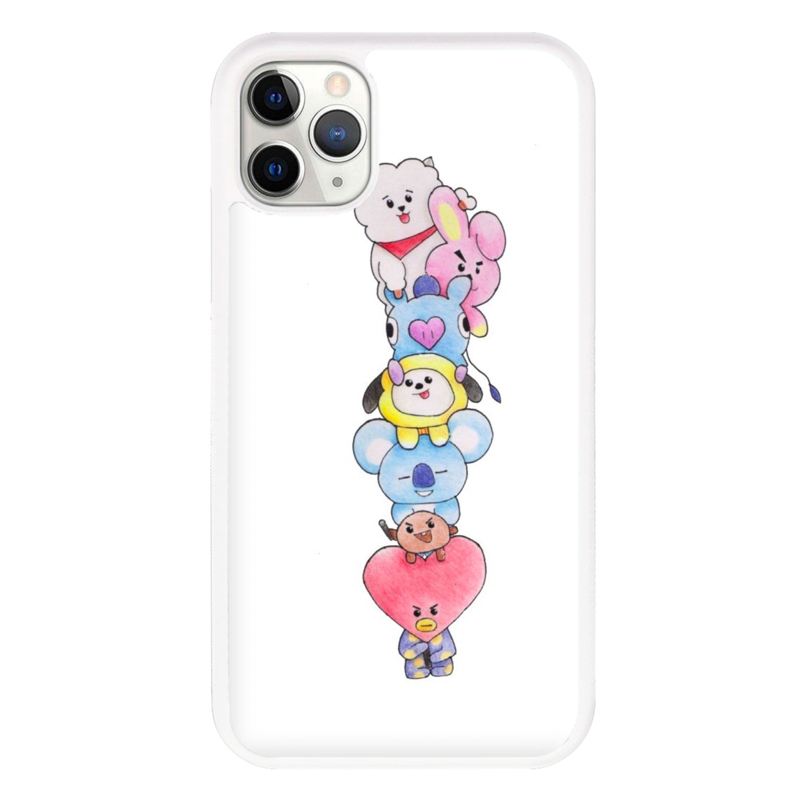 K-Pop Band BT21 Drawing Phone Case