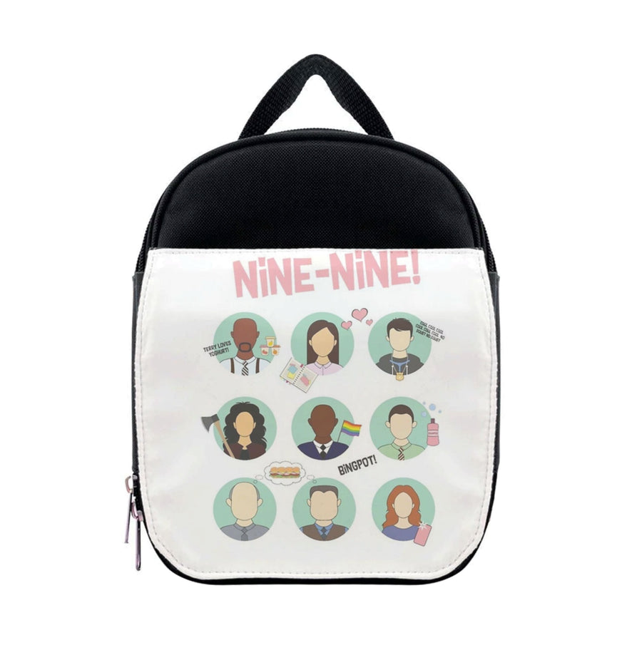 Nine Nine Characters - Brooklyn Nine-Nine Lunchbox