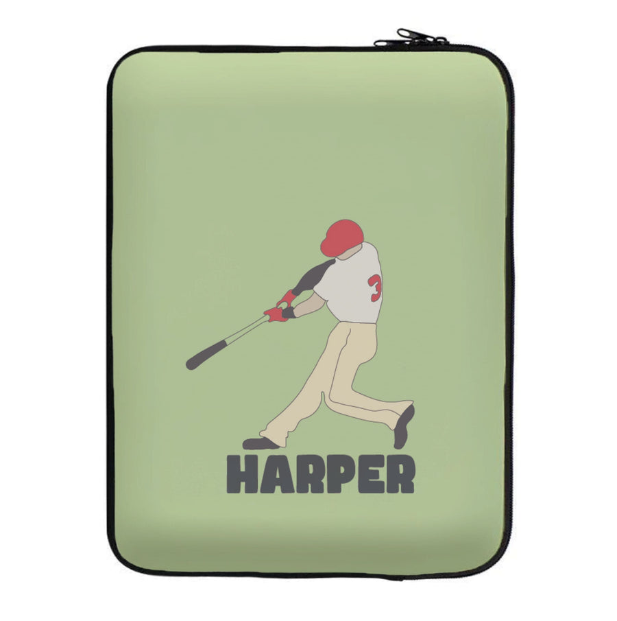 Bryce Harper - Baseball Laptop Sleeve