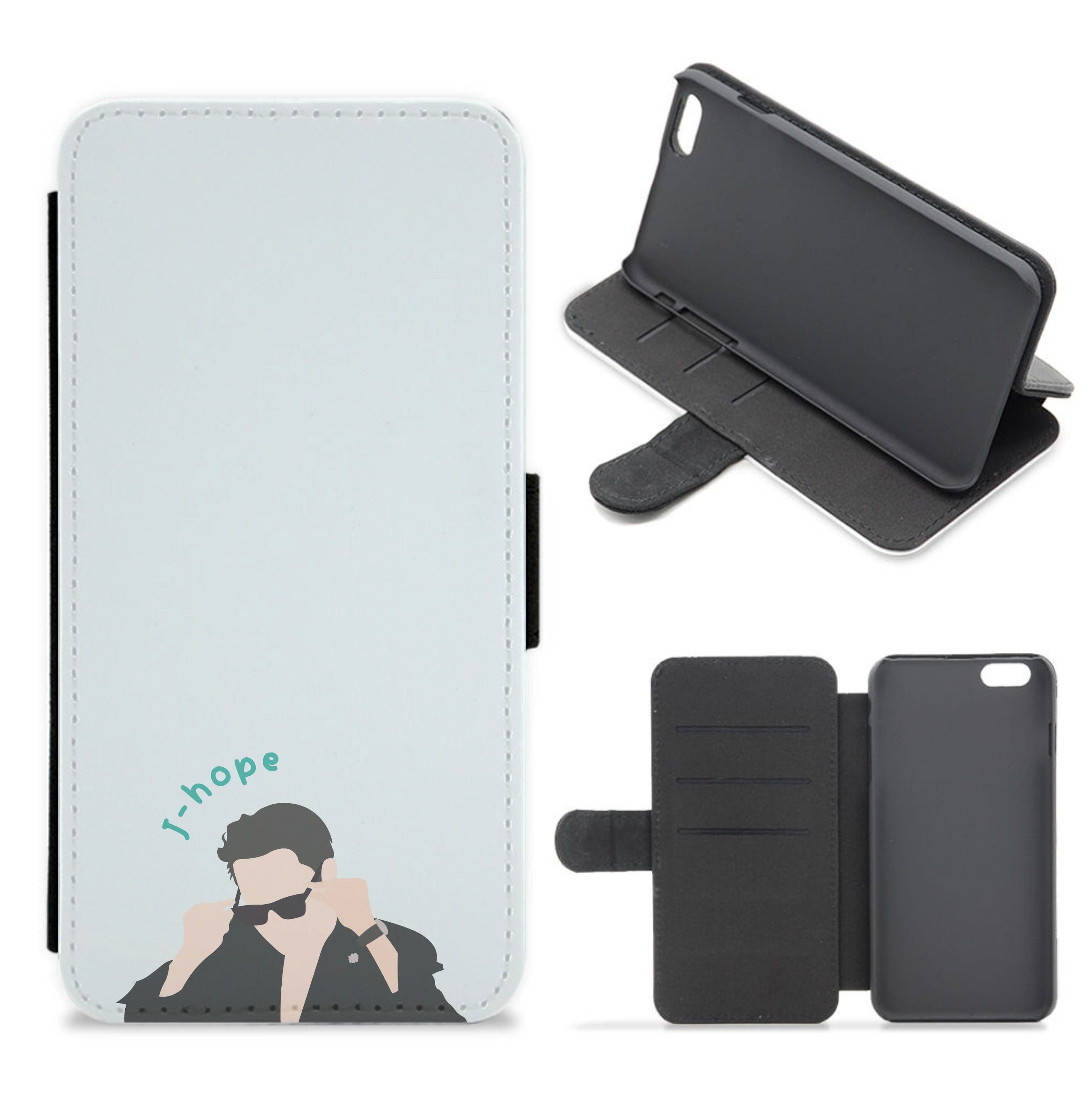 J-Hope Glasses - K Pop Flip / Wallet Phone Case