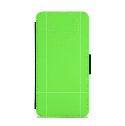 The Pitch - Cricket Flip / Wallet Phone Case