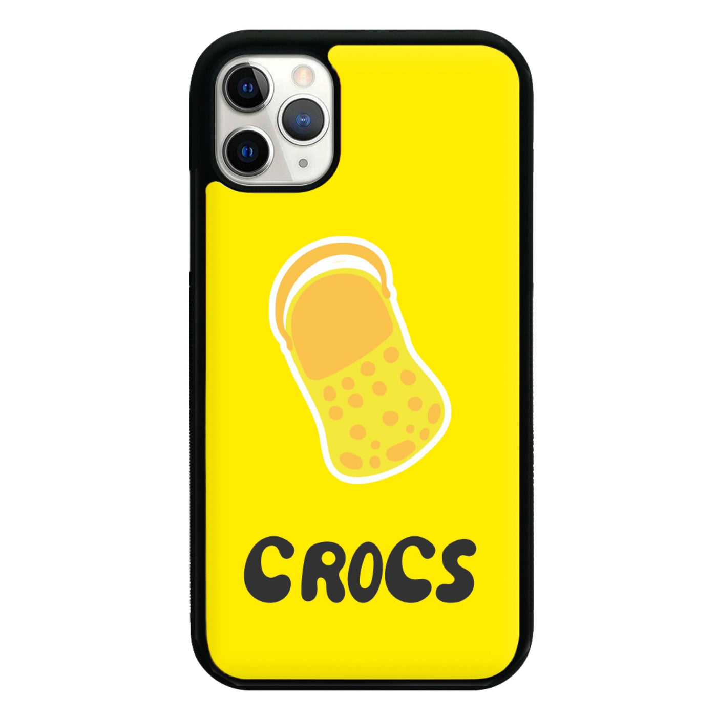 Yellow - Crocs Phone Case