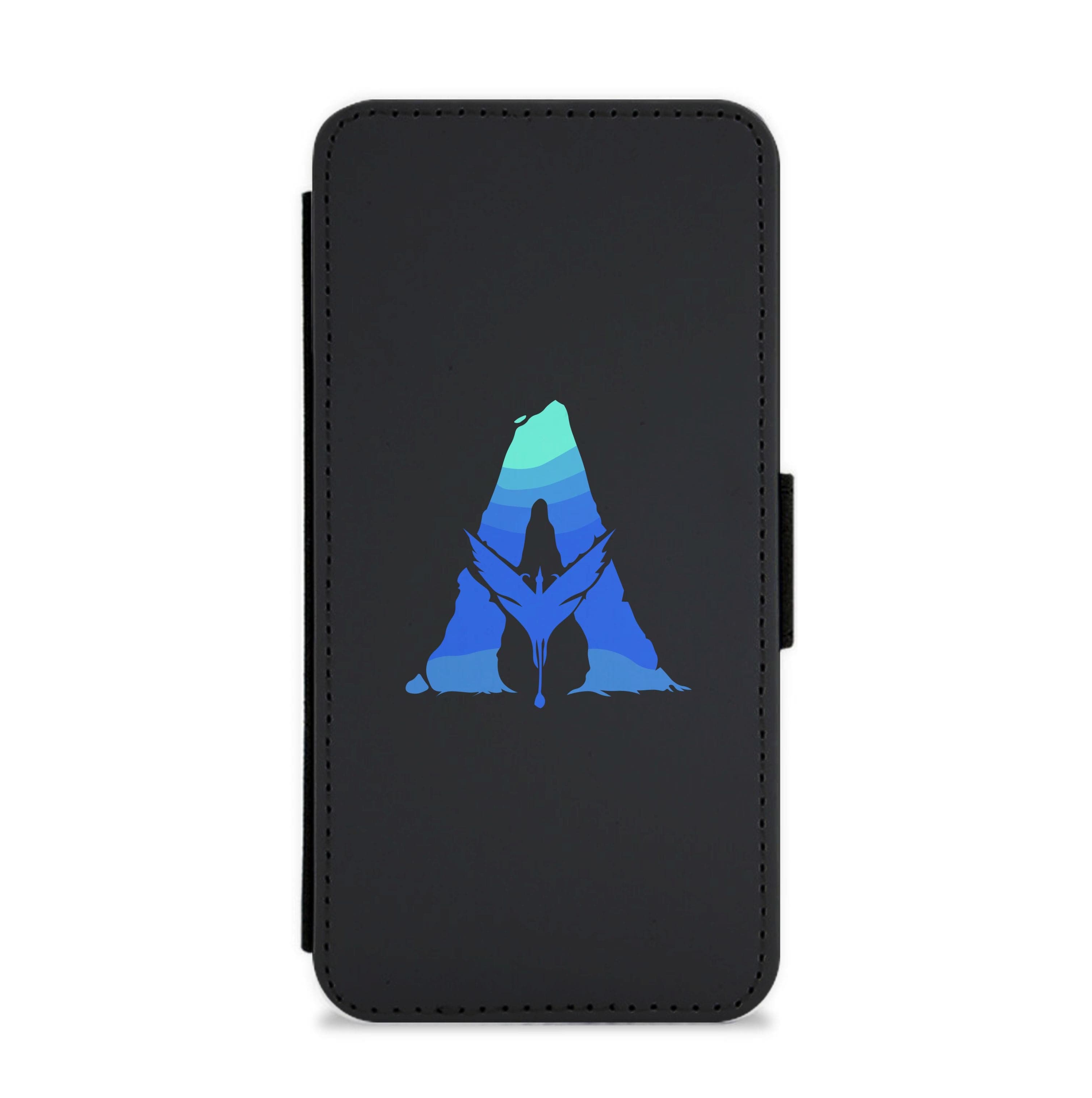 Alien World Logo Flip / Wallet Phone Case