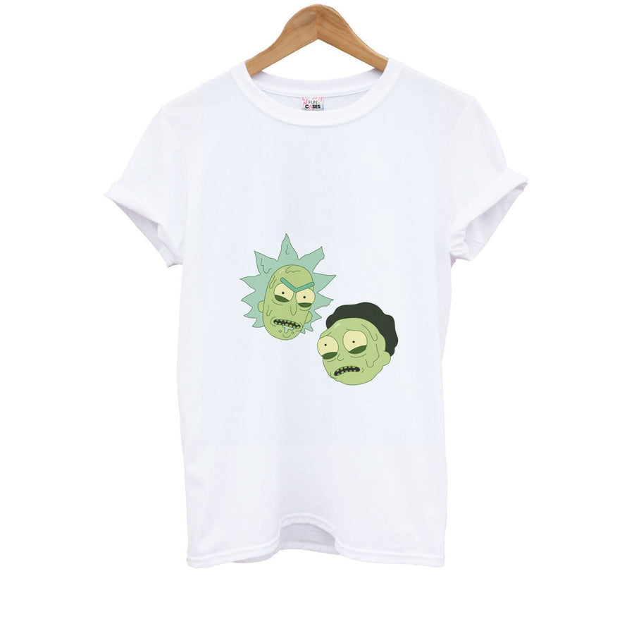 Melting - Rick And Morty Kids T-Shirt
