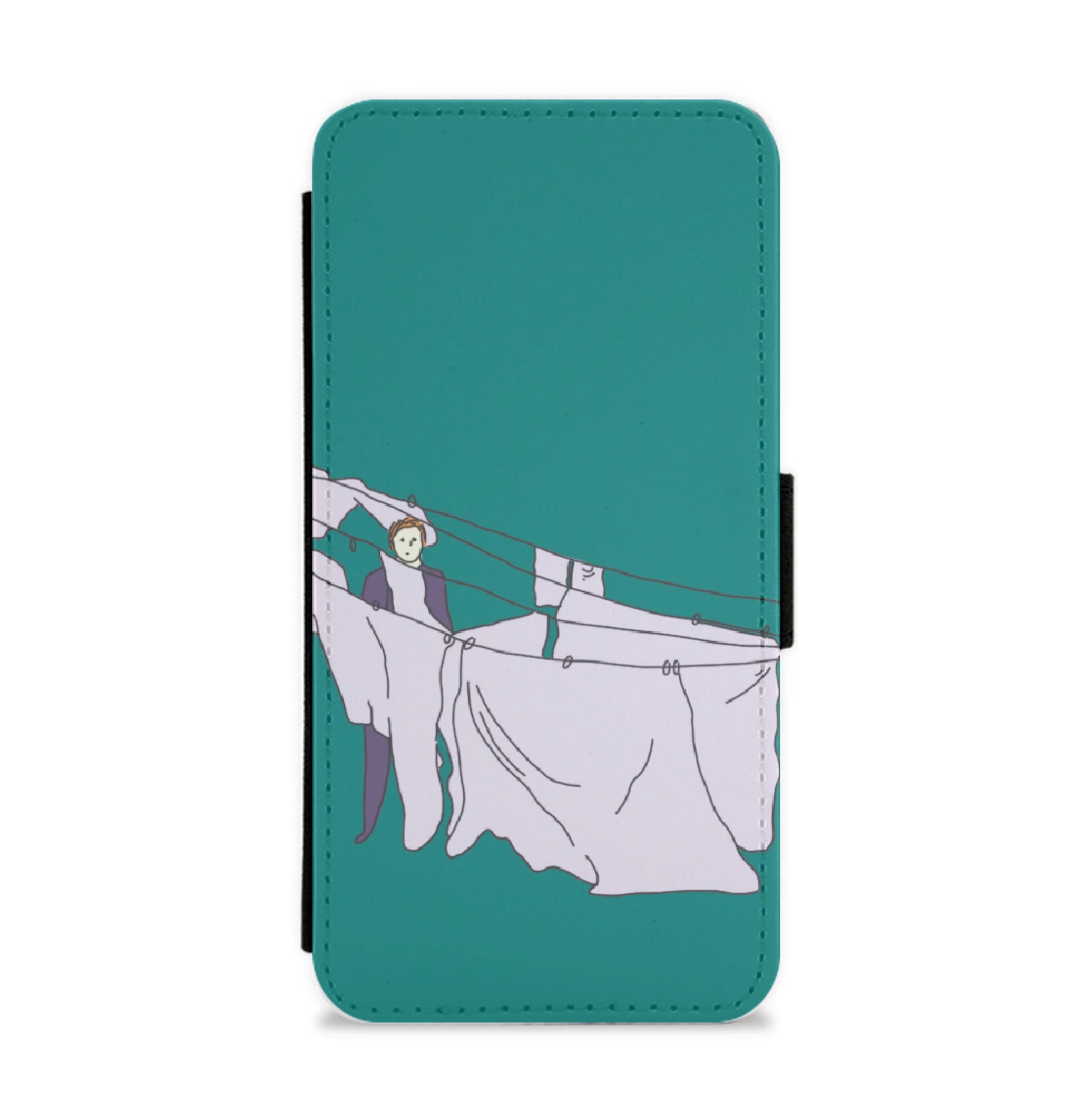 Washing - Myers Flip / Wallet Phone Case