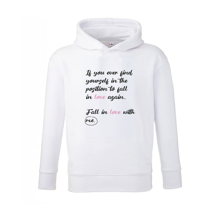 Fall In Love With Me - It Ends With Us Kids Hoodie