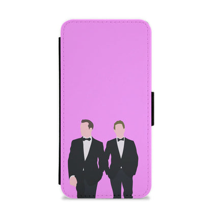 Harvey And Michael Flip / Wallet Phone Case