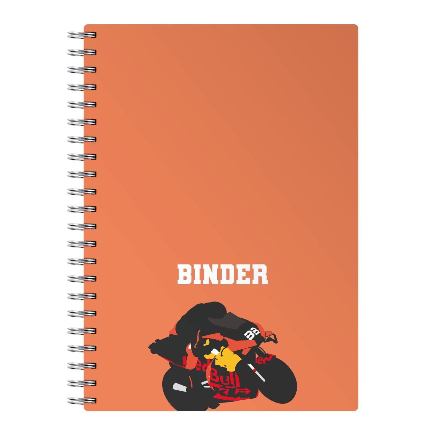 Binder - Motorbike Notebook