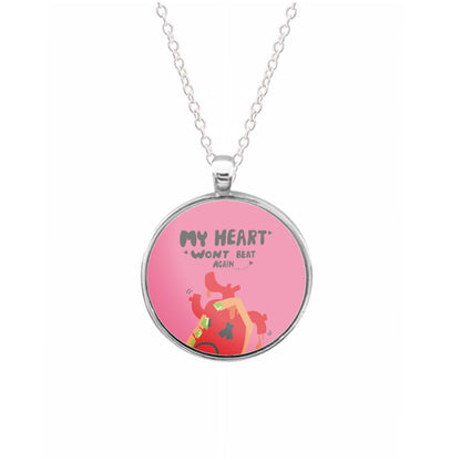 My heart wont beat again Necklace