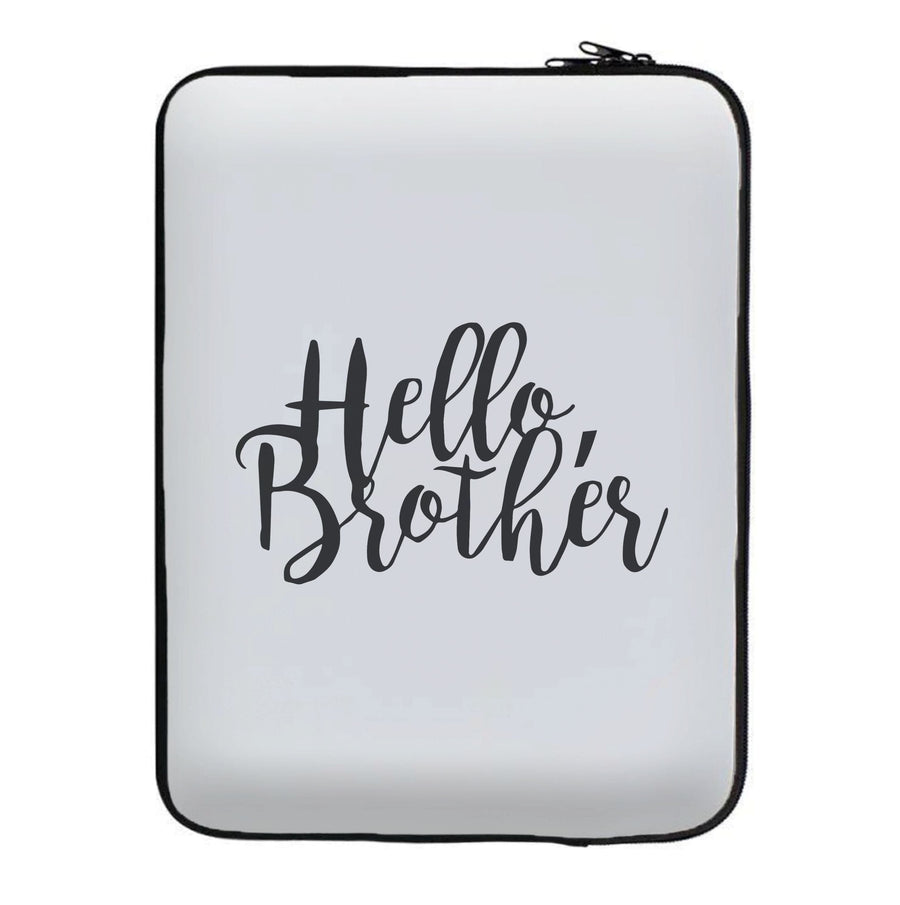 Hello Brother - Vampire Diaries Laptop Sleeve