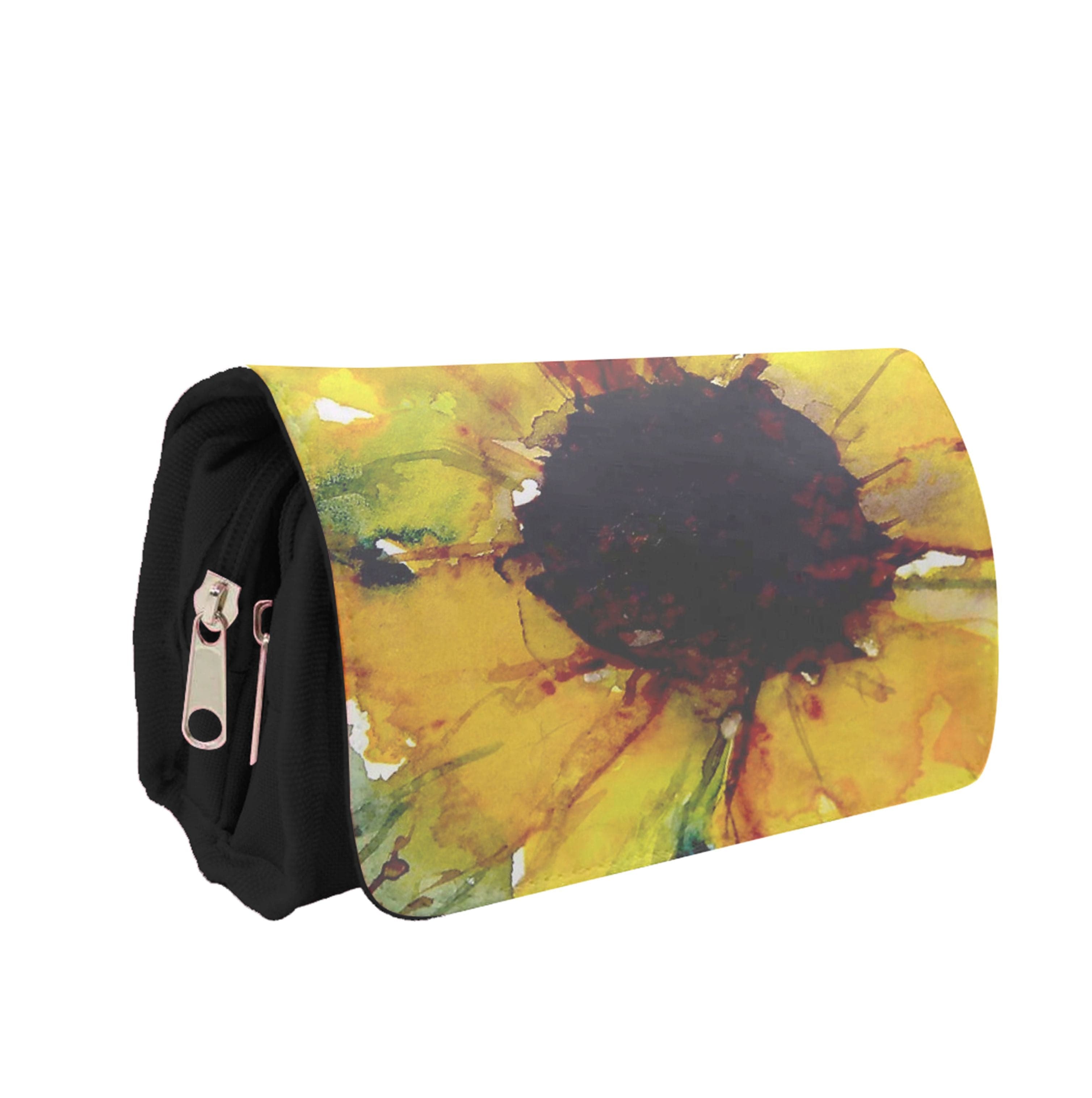 Watercolour Sunflower Pencil Case