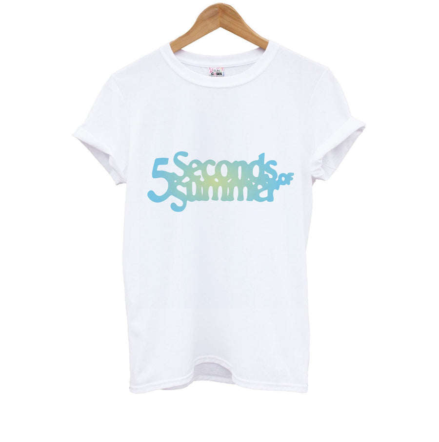 Green And Blue - 5 Seconds Of Summer  Kids T-Shirt