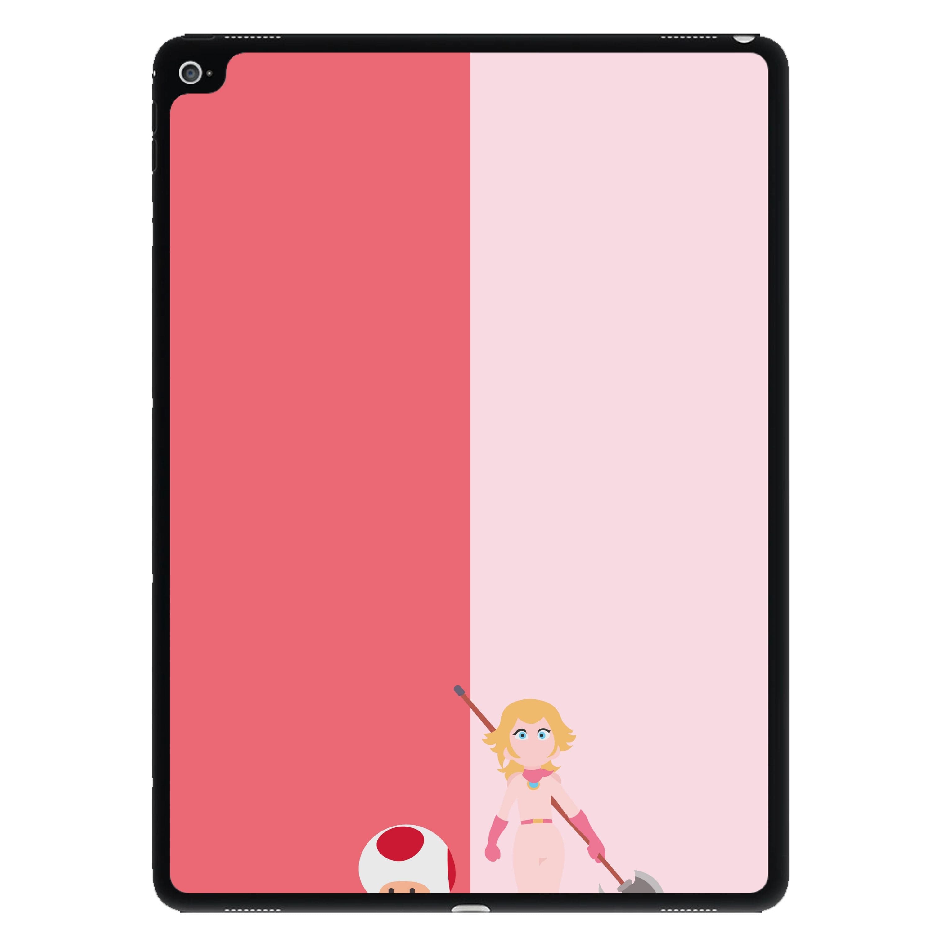 Toad And Peach iPad Case