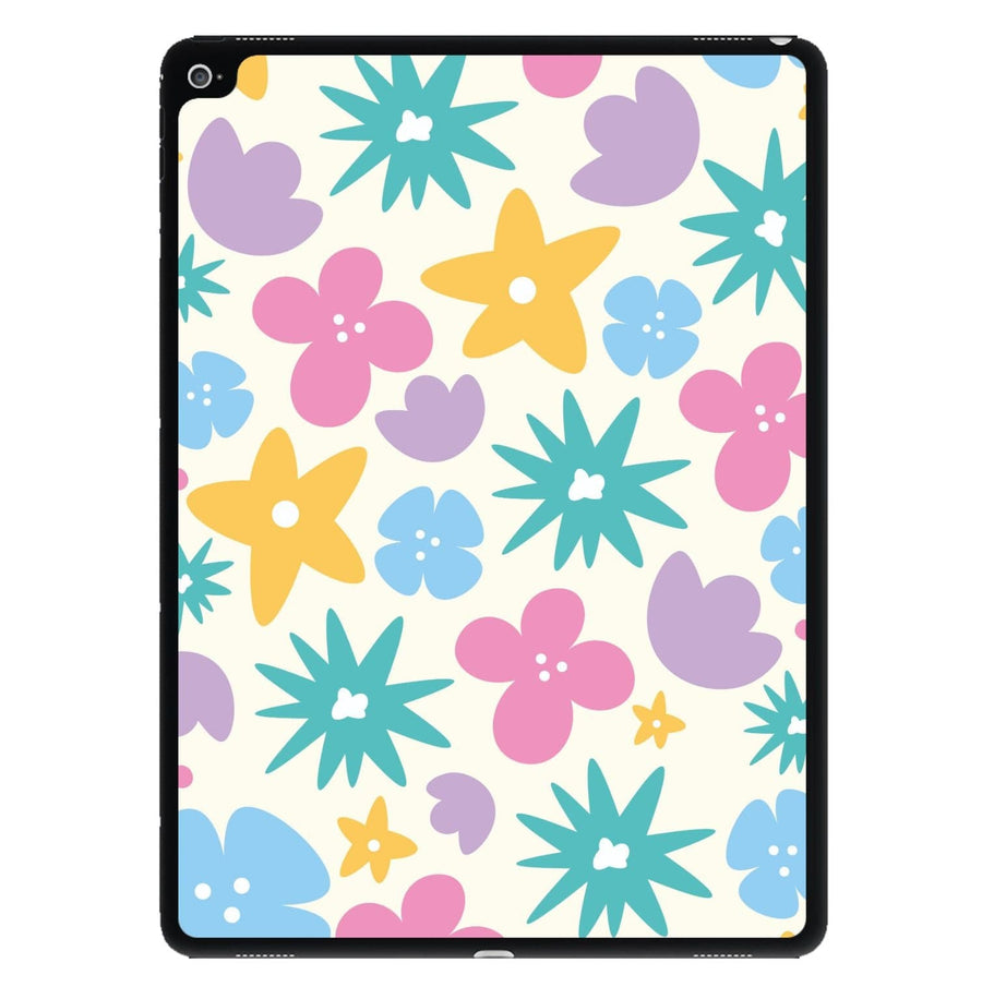 Playful Flowers - Floral Patterns iPad Case