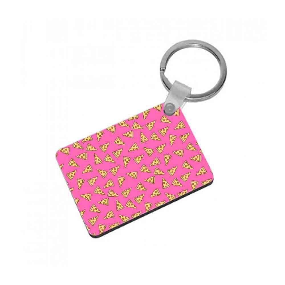 Pizza Pattern Keyring - Fun Cases