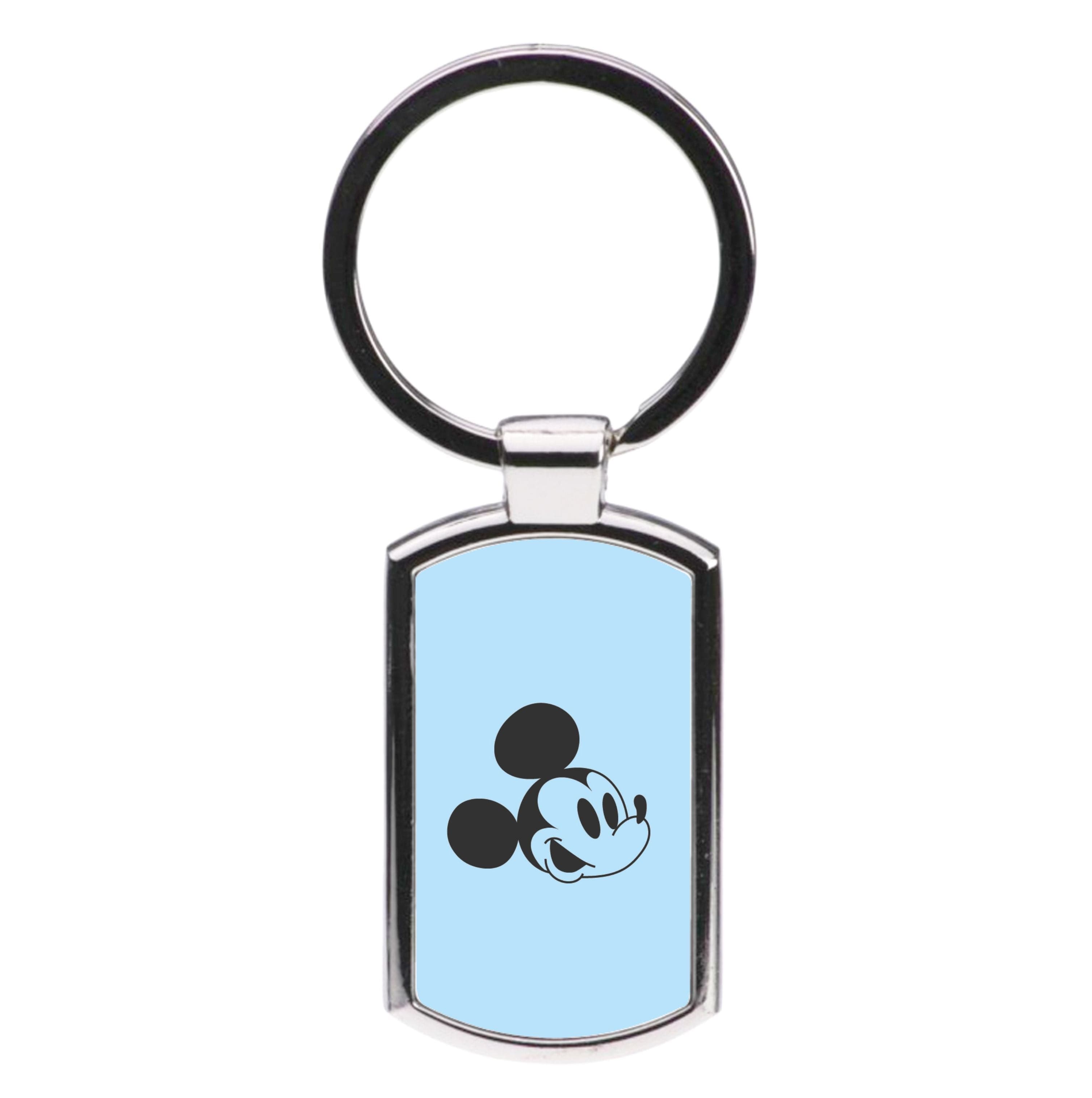 Blue Mickey Luxury Keyring