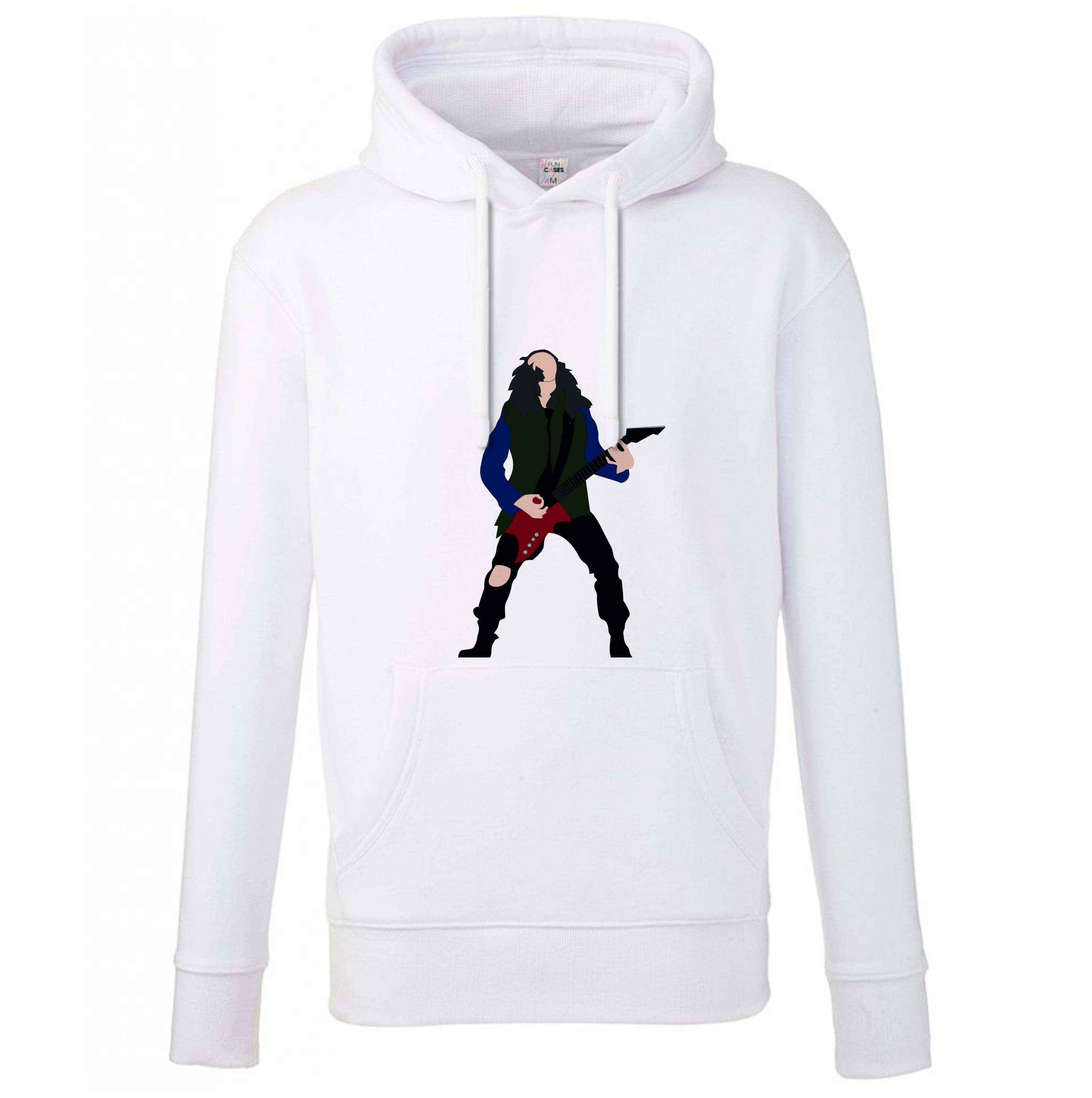 Eddie Munson Playing Guitar Hoodie