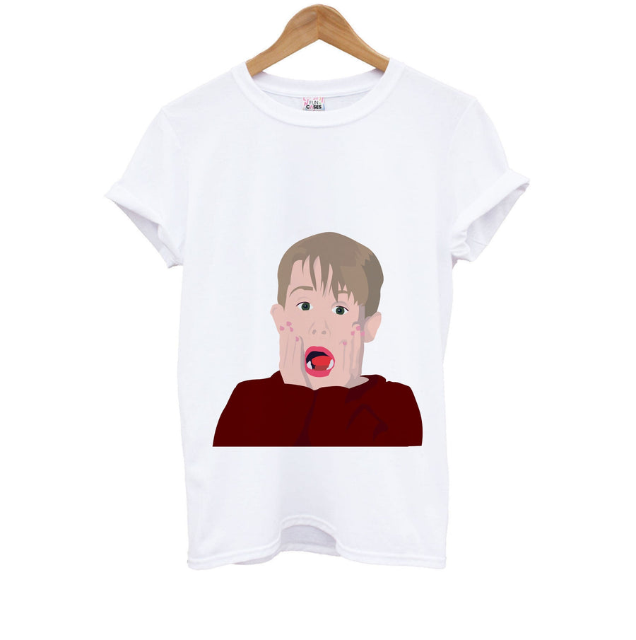 Kevin Shocked! - Home Alone Kids T-Shirt