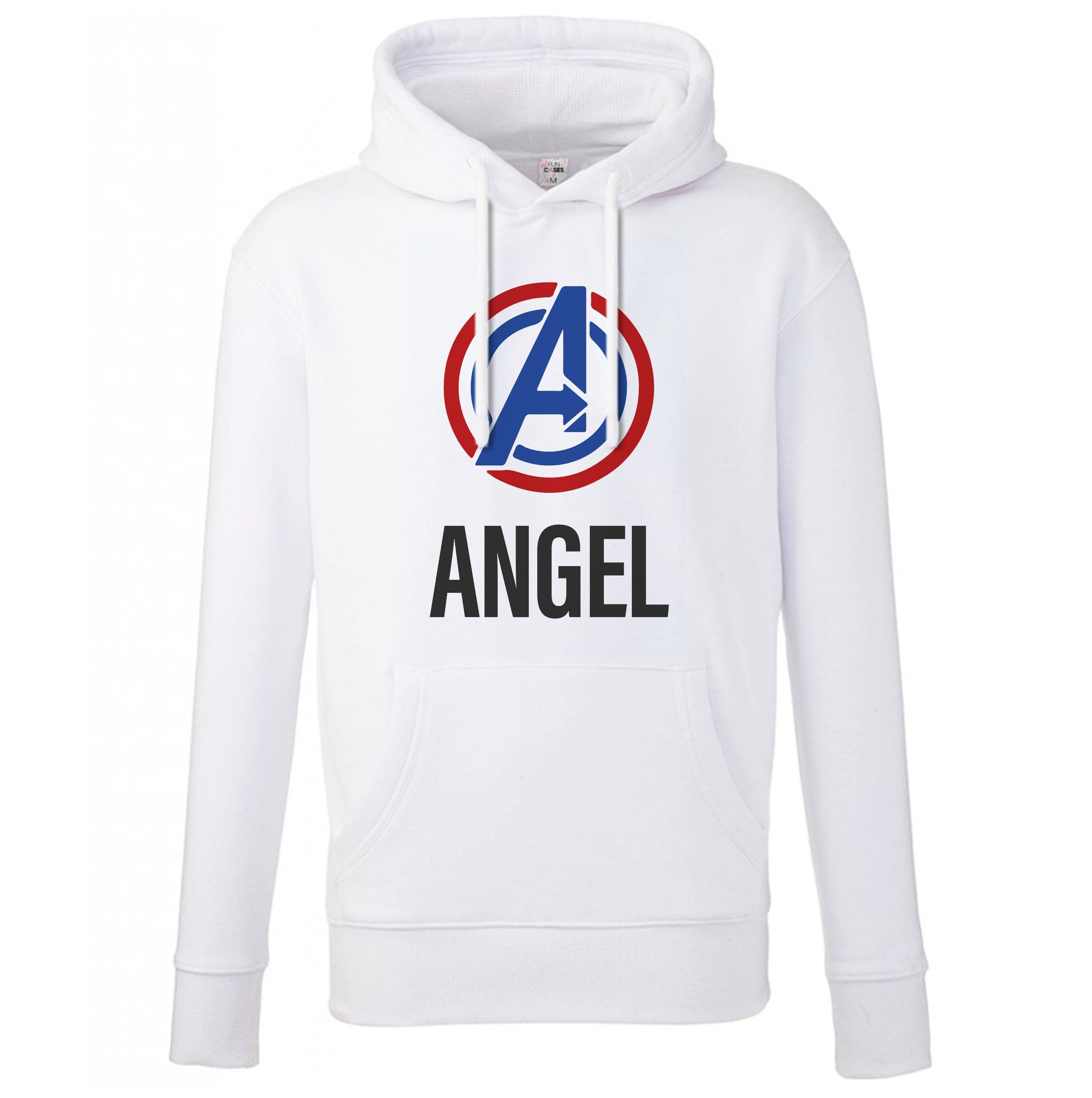 Superheroes Symbol - Personalised Superhero Comic Hoodie