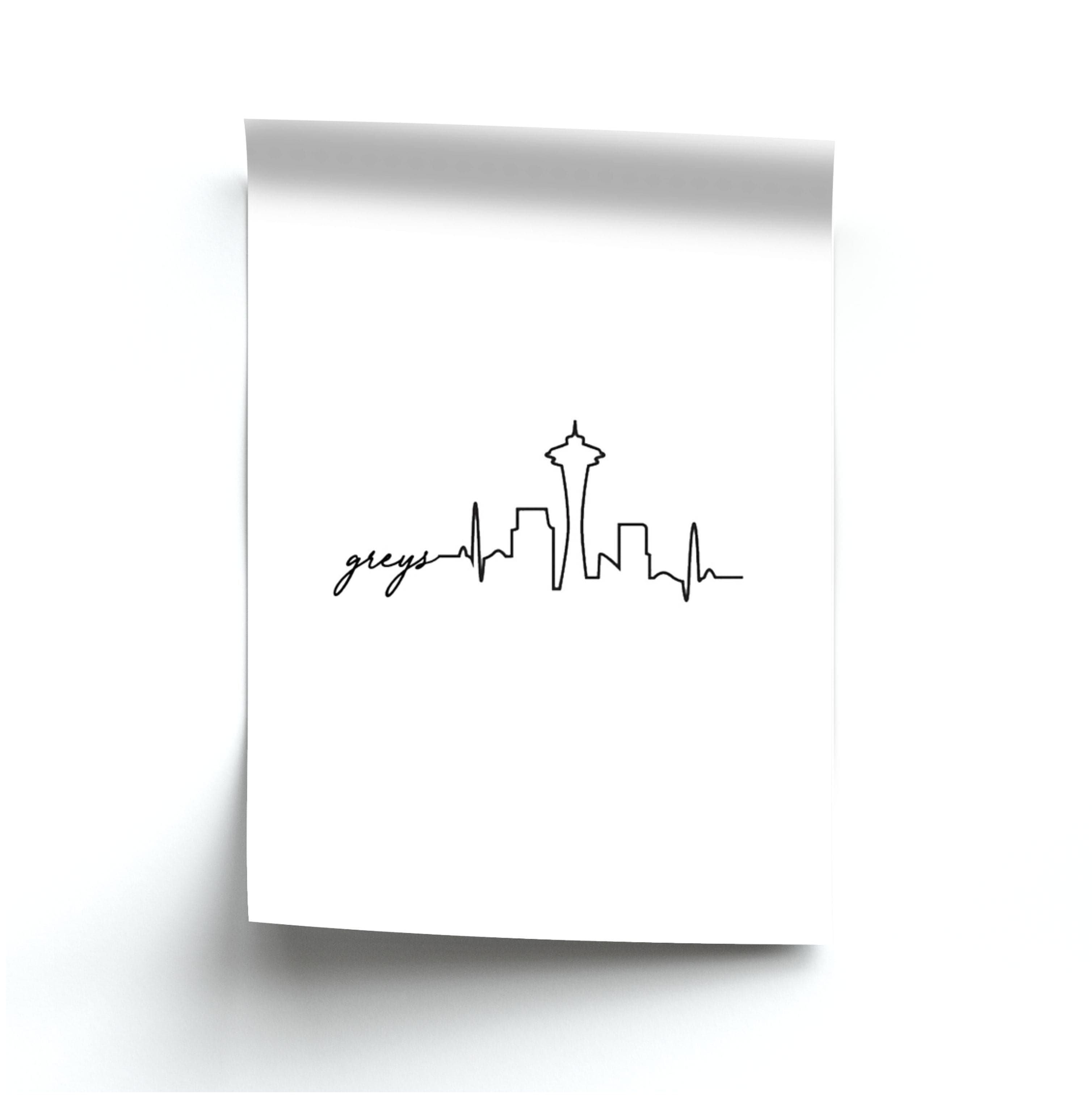 Grey's Skyline - Grey's Poster