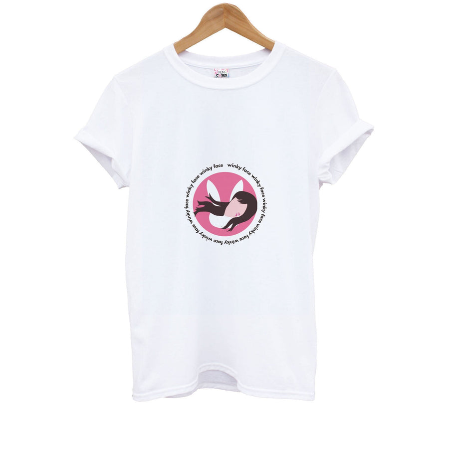 Winky Face - Overwatch Kids T-Shirt