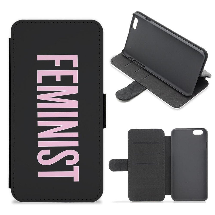 Feminist - Beyonce Flip Wallet Phone Case - Fun Cases