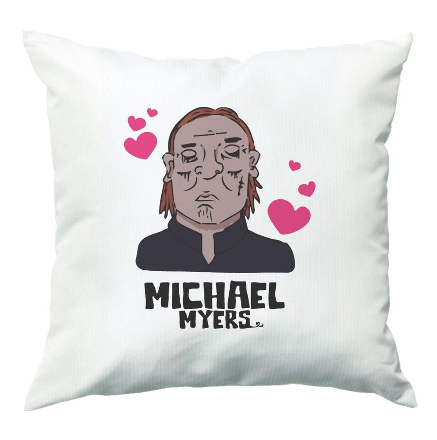 Love Hearts - Michael Myers Cushion