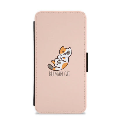 Birman Cat - Cats Flip / Wallet Phone Case