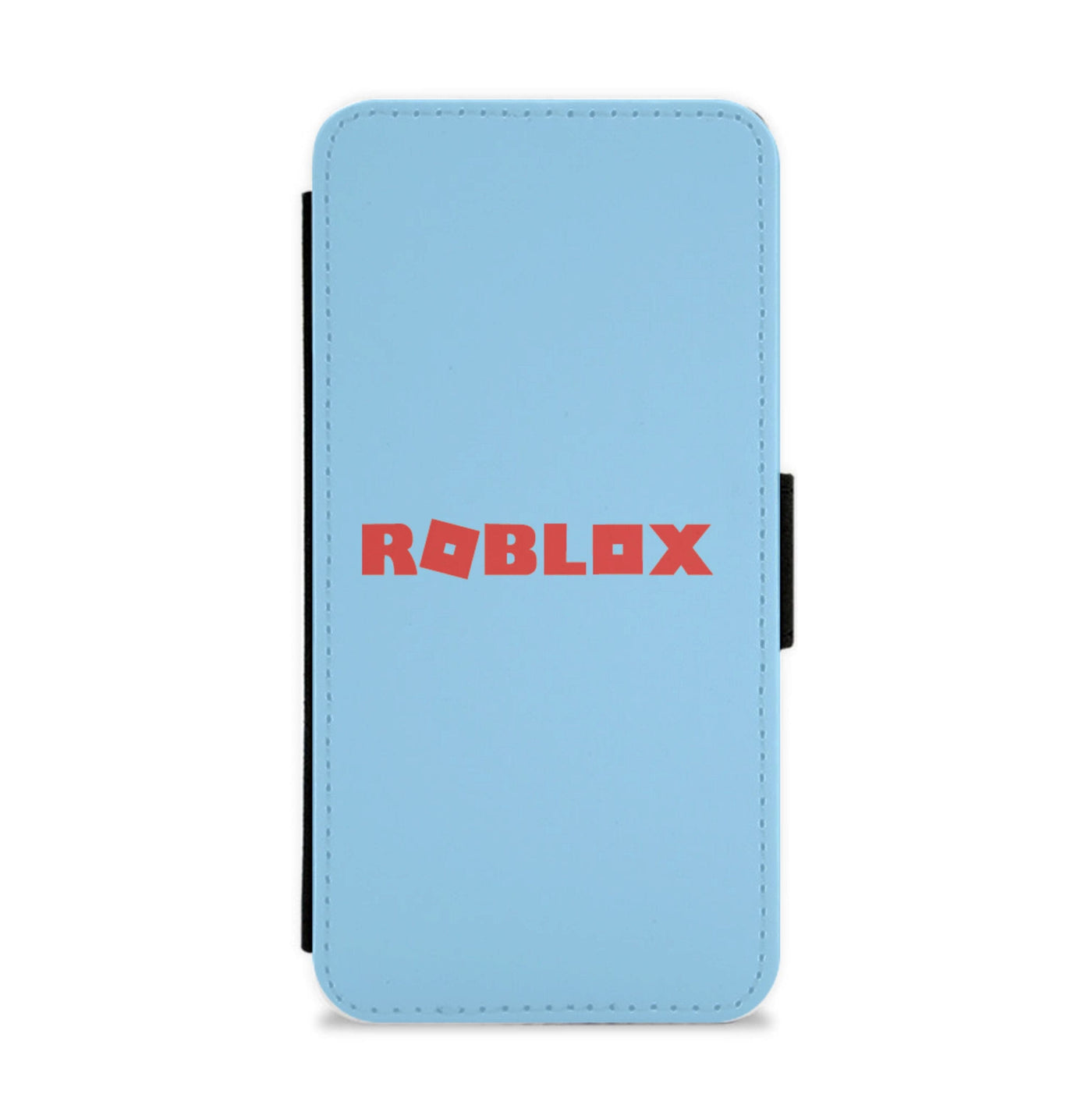 Roblox logo - Blue Flip / Wallet Phone Case