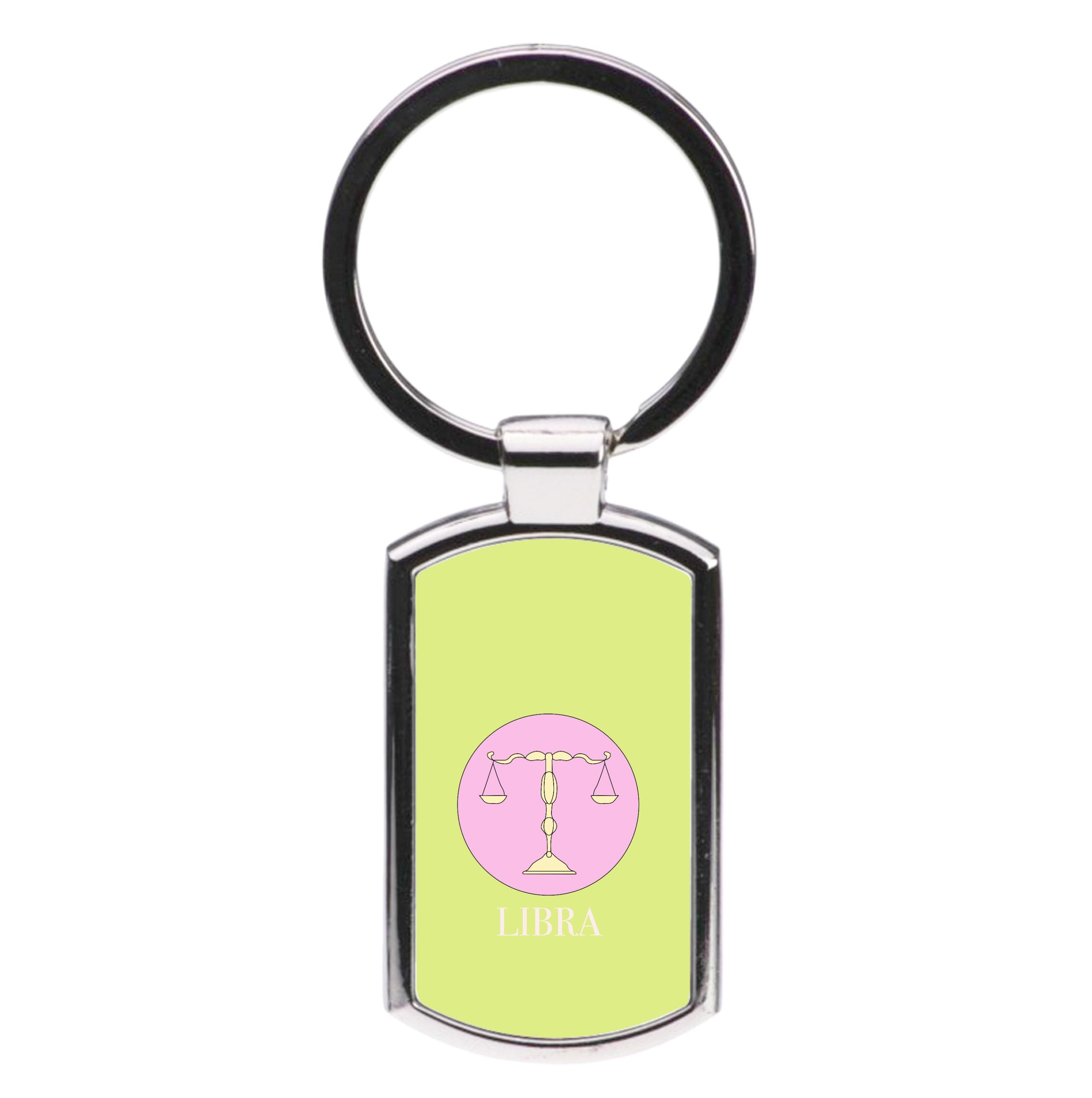 Libra - Tarot Cards Luxury Keyring