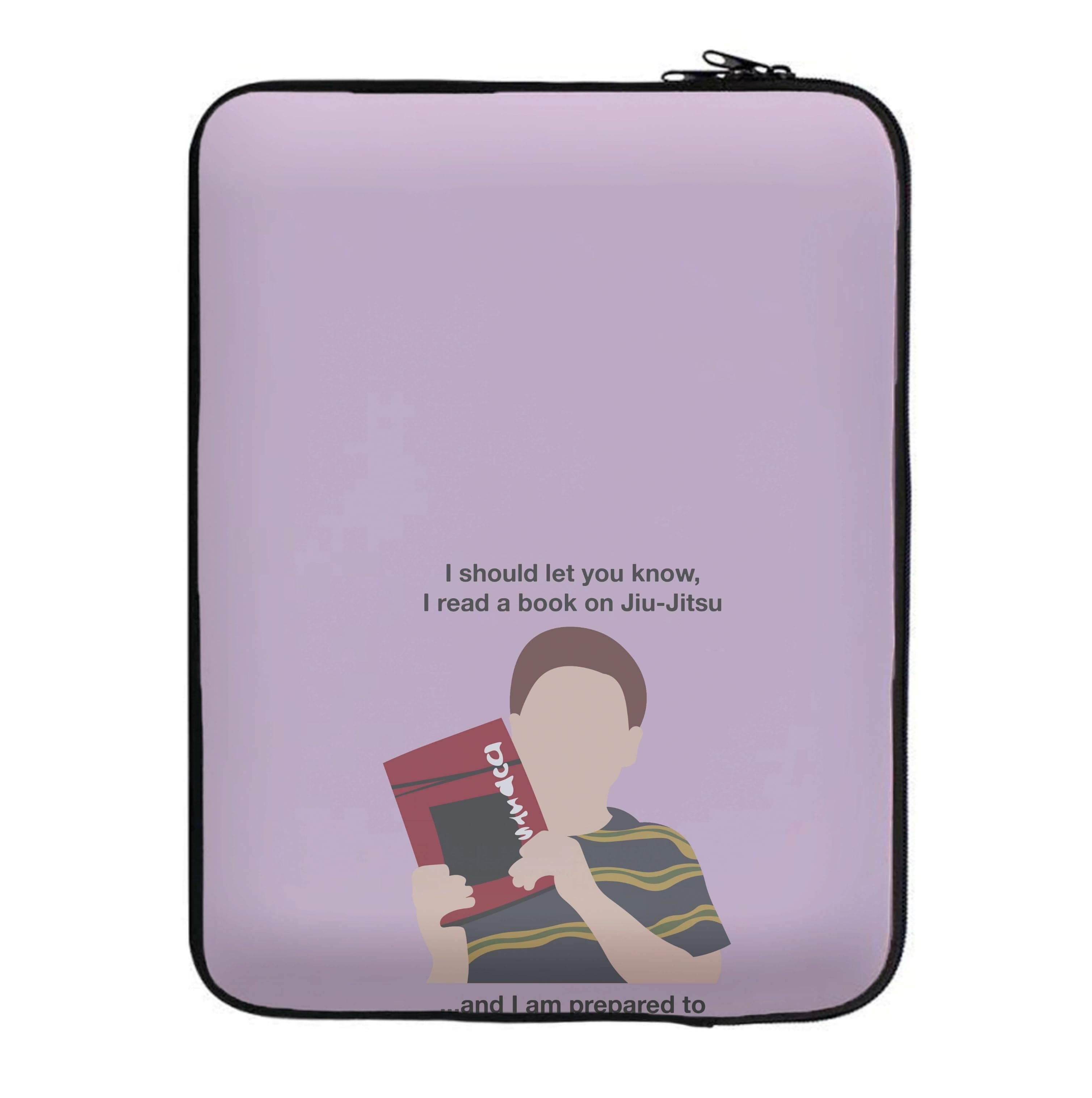 Book On Jiu-Jitsu - Sheldon Laptop Sleeve