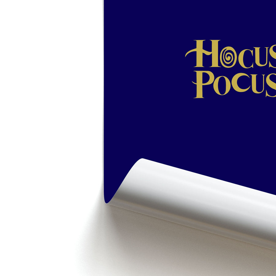 Text - Hocus Pocus Poster
