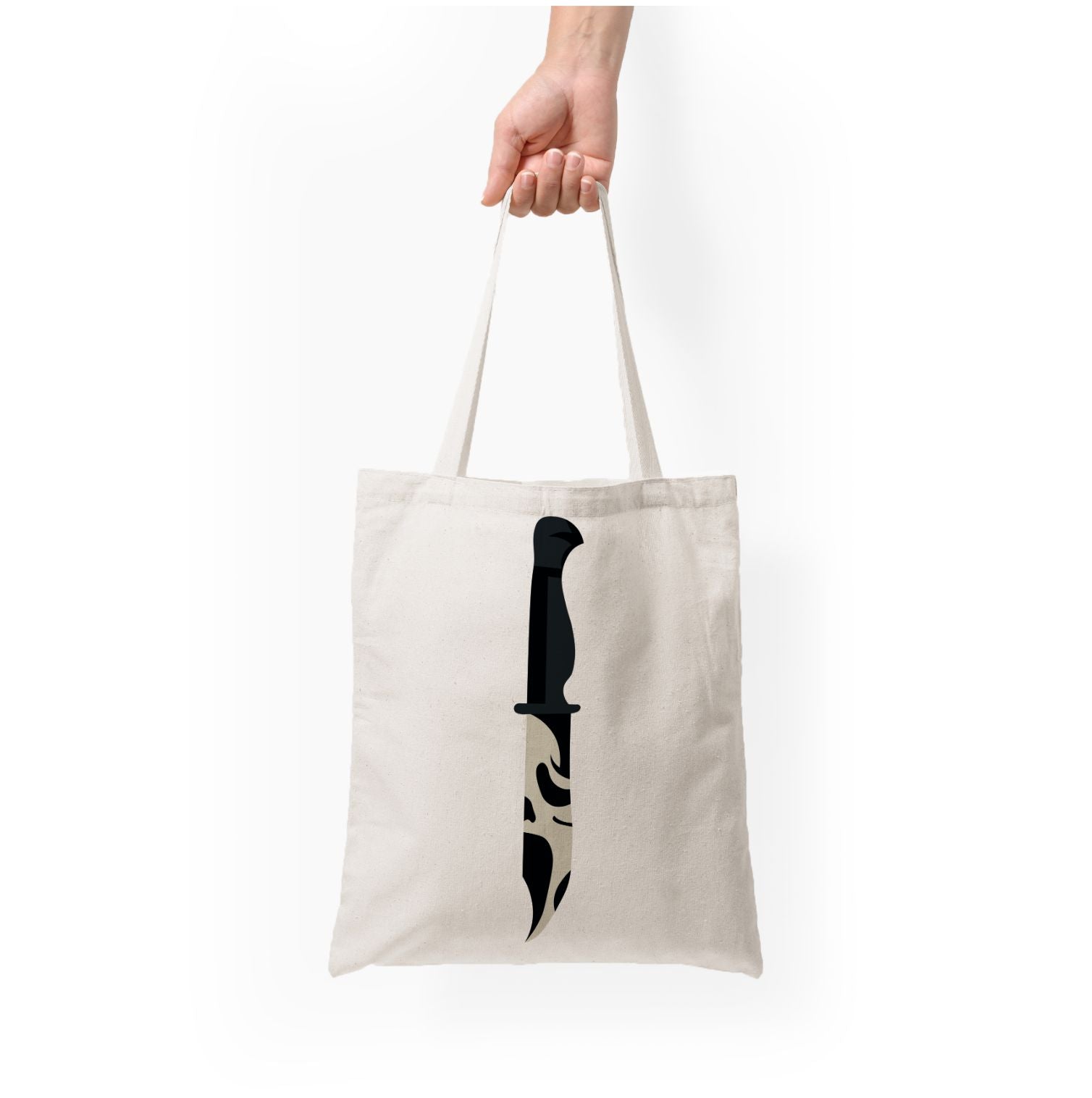 Ghostface Dagger - Scream Tote Bag