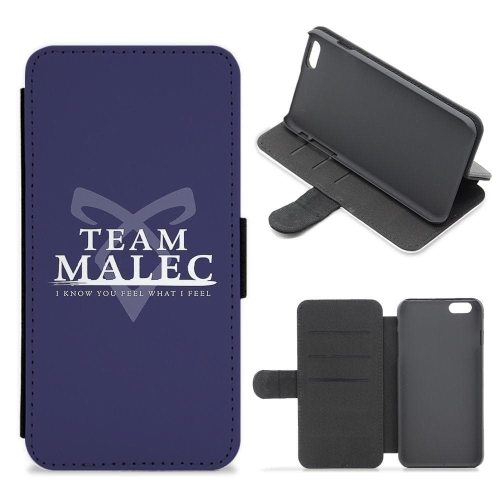 Shadowhunters - Team Malec Flip Wallet Phone Case - Fun Cases