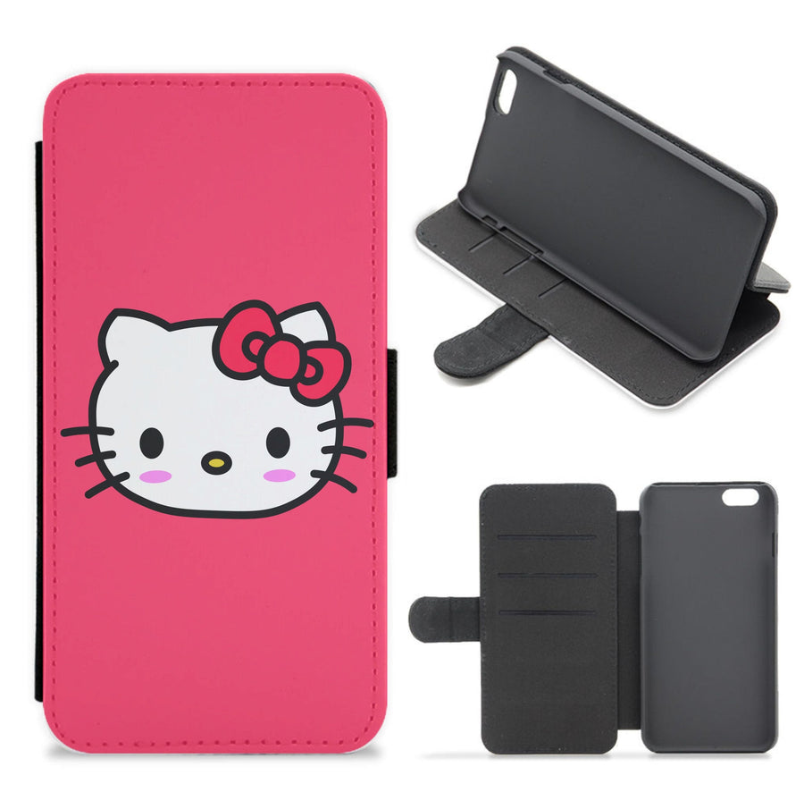 Hello Kitty Character Flip / Wallet Phone Case